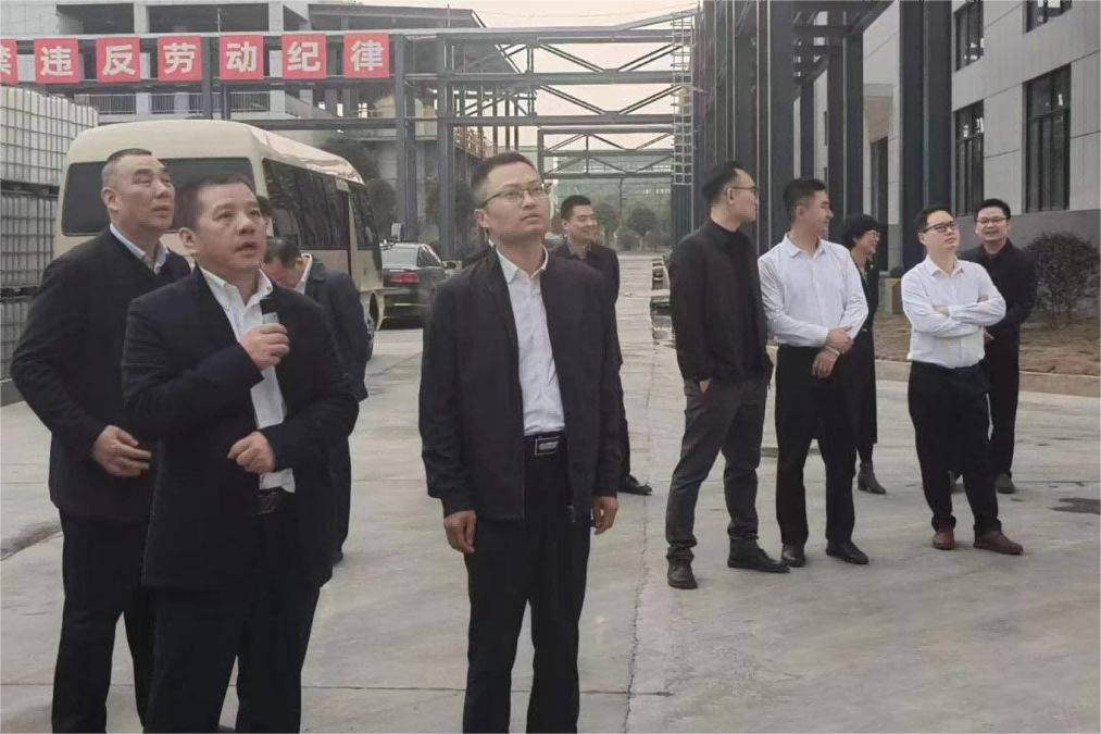 欢迎湖南省政研办公室领导来william威廉中文官网环保调研工作