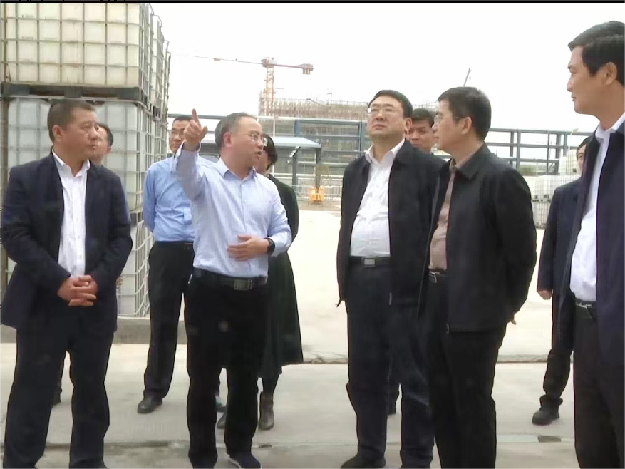 欢迎湖南省工信厅副厅长张治平一行来william威廉中文官网环保调研