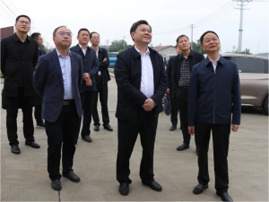 湖南省地方金融监管局调研组来william威廉中文官网环保调研指导上市工作